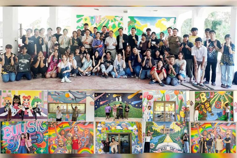 “Mission Complete” แต่งแต้มเติมสีสัน ด้วยพู่กันแห่งความร่วมมือ สร้างสรรค์โดยชาวซิกัม มหาวิทยาลัยบูรพา