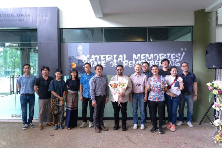 พิธีเปิดนิทรรศการ Material Memories / Shade of Remembering