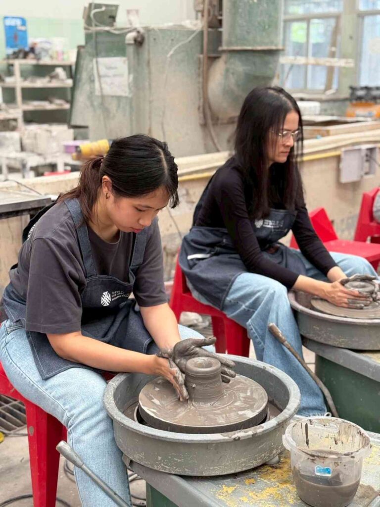 กิจกรรม Workshop “ปั้นถ้วย Chawan ด้วยแป้นหมุนไฟฟ้าเบื้องต้น” ครั้งที่ 2