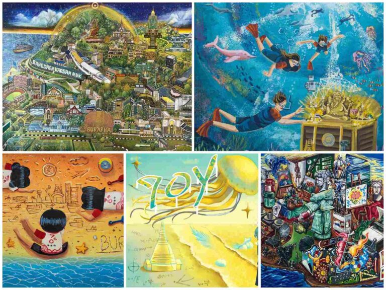 ประกาศรายชื่อผู้ชนะการประกวดวาดภาพ โครงการประกวดวาดภาพจิตรกรรม และจิตรกรรมดิจิตัล หัวข้อ มหาวิทยาลัยบูรพา “70 ปี ขุมปัญญาแห่งตะวันออก” แรงบันดาลใจสู่นวัตกรรม วัฒนธรรม และอนาคตที่ยั่งยืน ผ่านมุมมองศิลปะ 2568