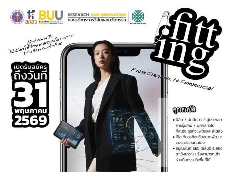 เปิดรับสมัคร! โปรแกรมเร่งการเติบโตสตาร์ทอัพแฟชั่นและไลฟ์สไตล์ Fashion & Lifestyle Innovation Transformation (FIT) Program จาก “ไอเดีย” สู่ “Prototype” สู่ “ธุรกิจจริง”