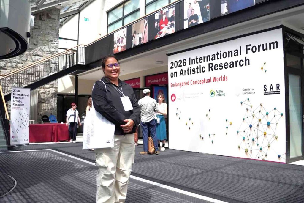บุคลากรคณะศิลปกรรมศาสตร์ ได้เข้าร่วมนำเสนอผลงานวิจัยเชิงสร้างสรรค์ ณ University of Galway สาธารณรัฐไอร์แลนด์